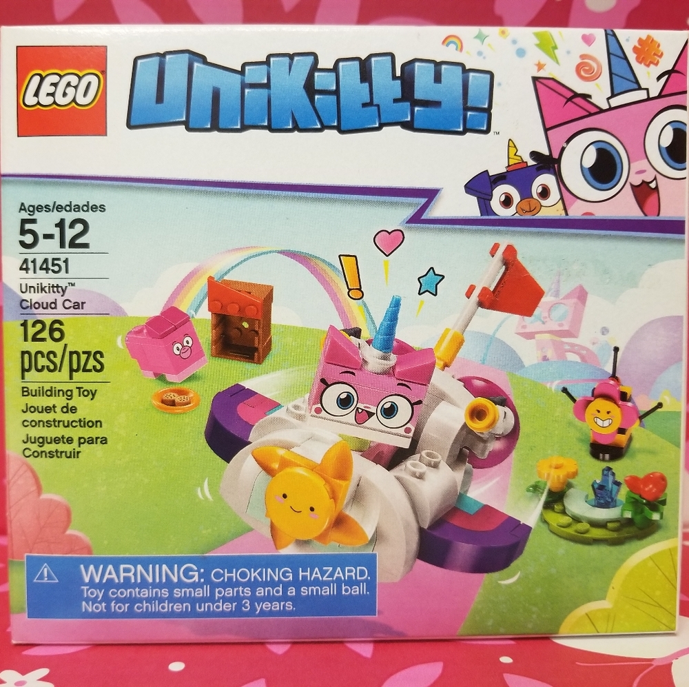 Unikitty Cloud Car LEGO set 126pc